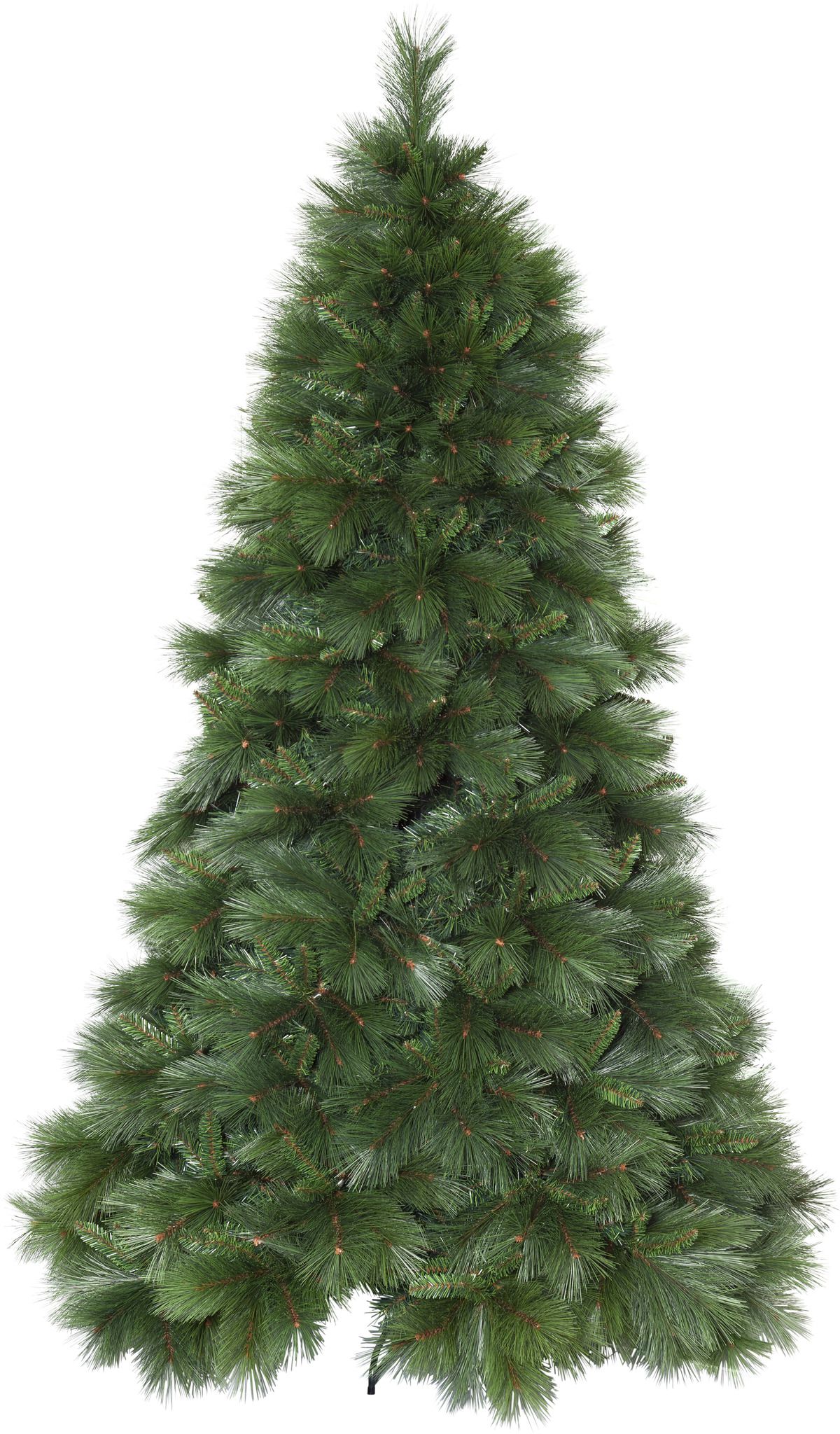 Künstlicher Weihnachtsbaum Cembra - Grün, keine Lämpchen, 240cm höhe