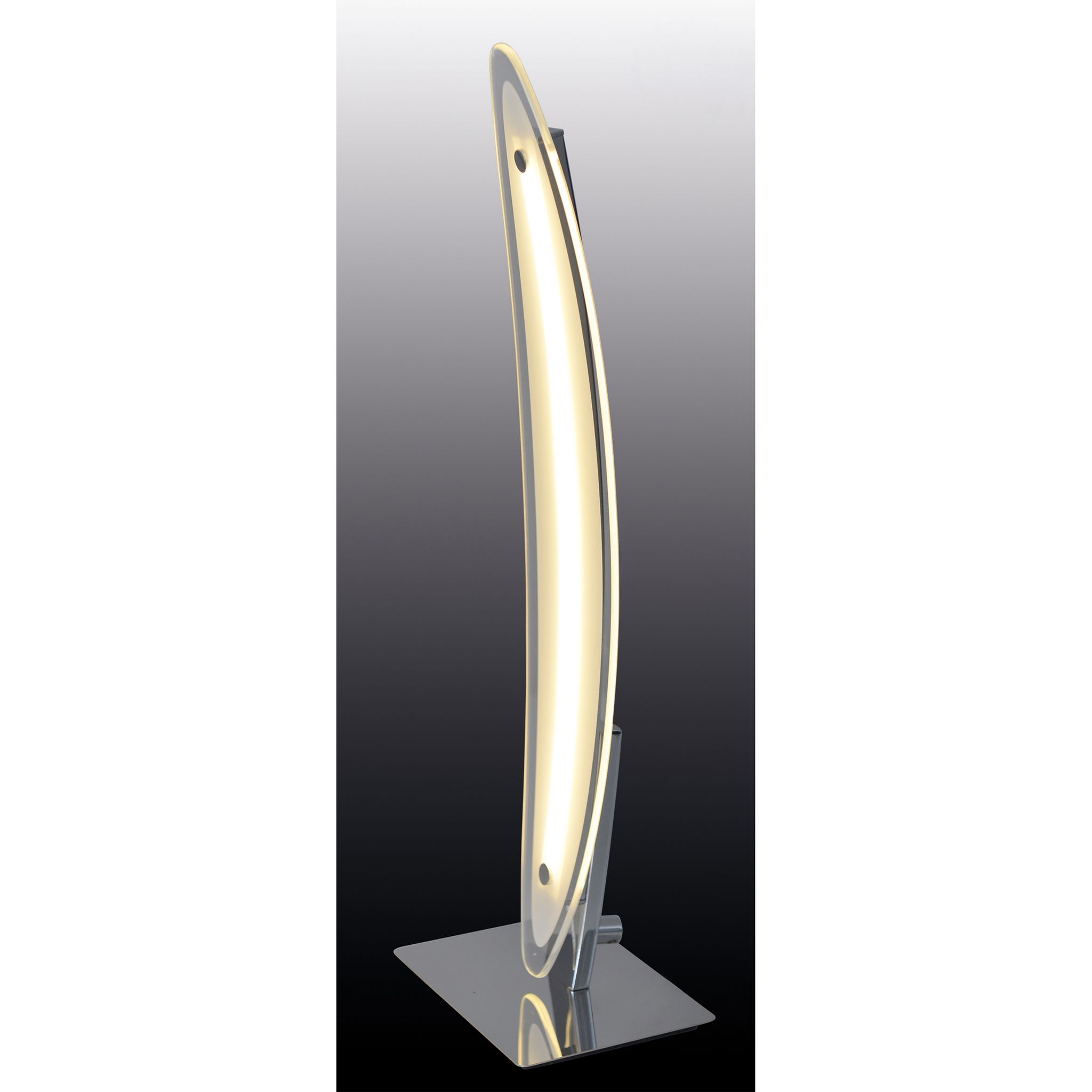 LED Tischleuchte Surf h:43cm - LED fest verbaut, 3000K, warmweiss