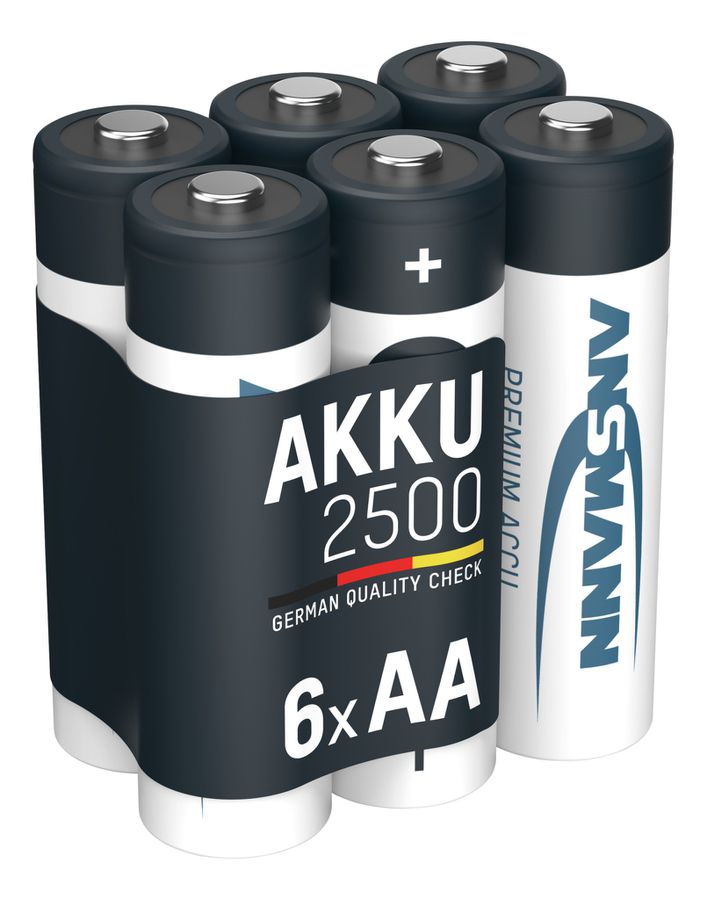 Photo NiMH Akku Mignon AA 2400 mAh 6er Schrumpffolie - 10er Pack