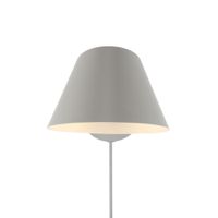 Stay Short, Wandleuchte, Grau - E27, max. 60W, IP20
