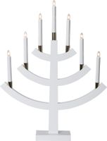 Kerzenleuchter Gillian - IP20, Weiss, Warmweiss