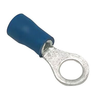 Ringkabelschuh - 1.5-2.5mm, M5, Blau, 100Stk