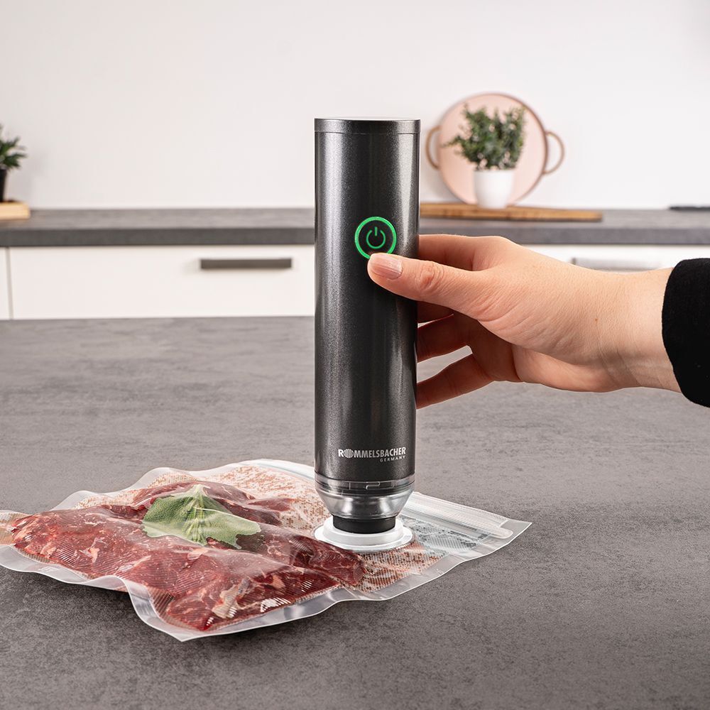 Hand Vakuumierer Starterset VAC 253/S - 7 l/min, Lithium-Akku