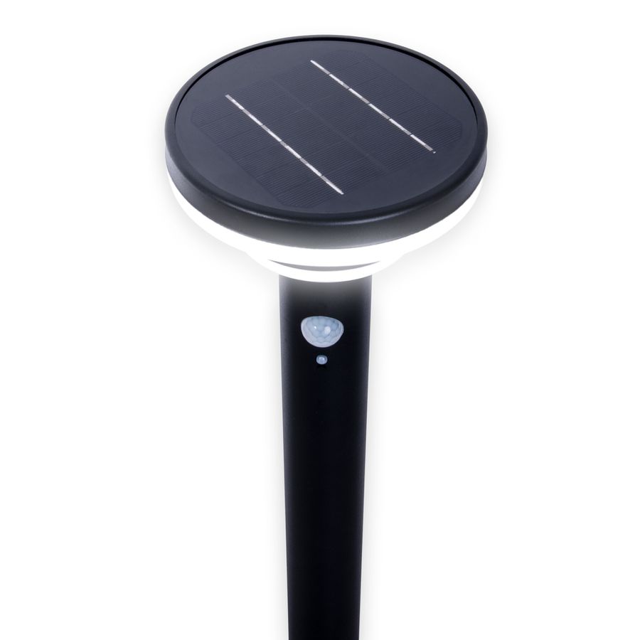 LED Solarleuchte NORA H: 86 cm mit Erdspieß - IP44, 3W, Warmweiss