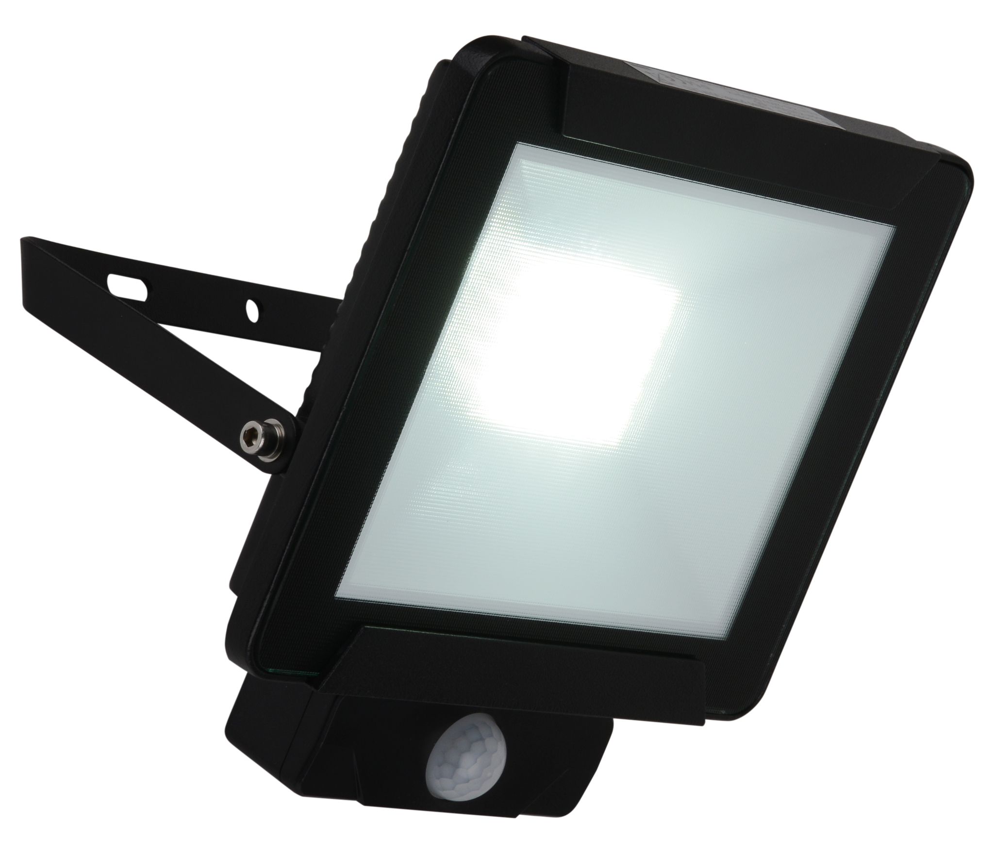 LED-Außenleuchte Radia 30W mit Sensor - IP54, kaltweiss, 30W