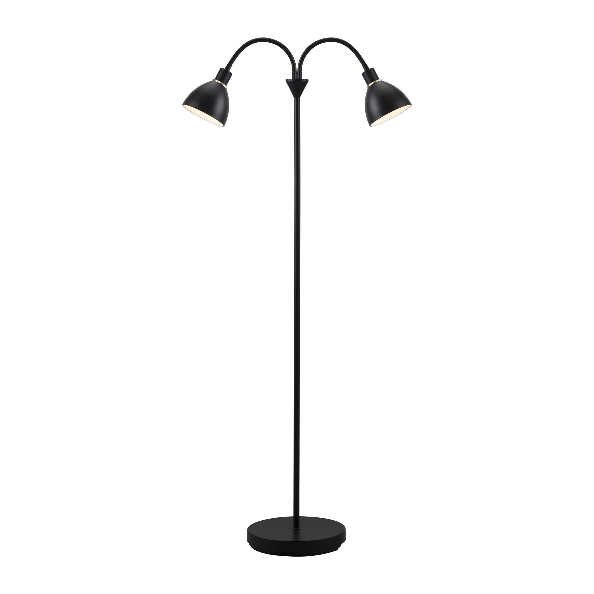 Ray, Stehleuchte, Schwarz - E14, max. 2x40W, IP20
