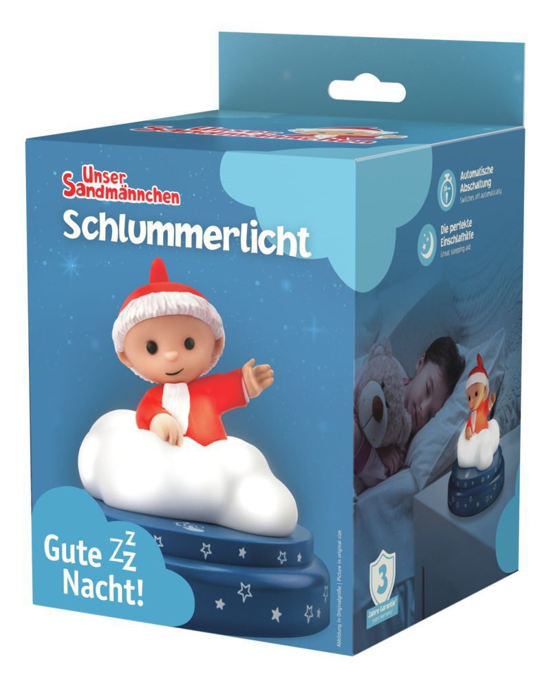 Nachtlicht Sandmann - 0.12W, 6lm, 6h Leuchtdauer