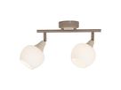 2er Deckenleuchte  MONACO  L: 28cm beige - IP20, E14, Beige