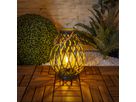 LED Deko-Solarleuchte h: 31cm grüngold - LED Deko-Solarleuchte h: 31cm grüngold