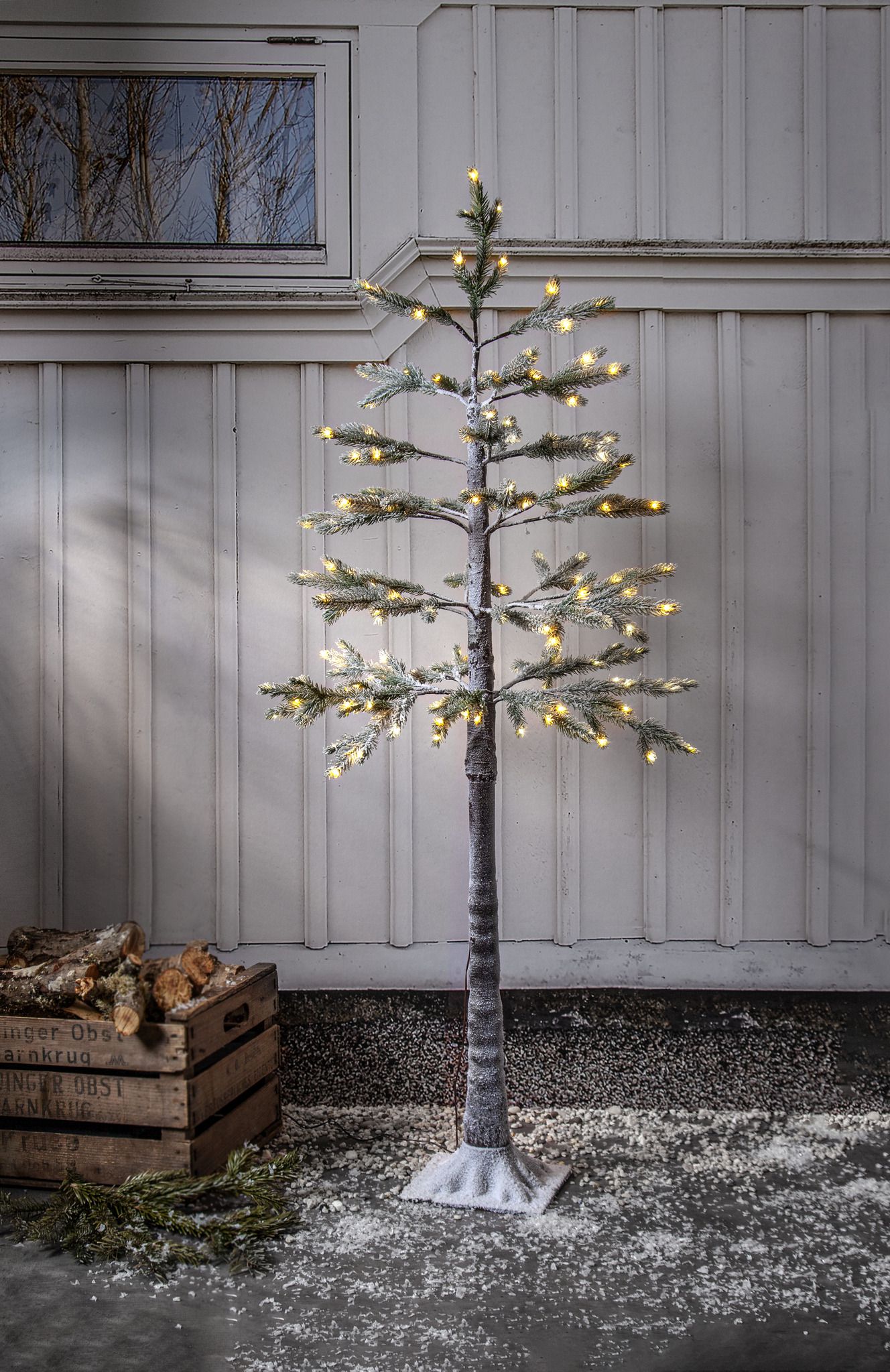 Weihnachtsbaum  LED Tanne - IP44, Warmweiss, 155 LED'S