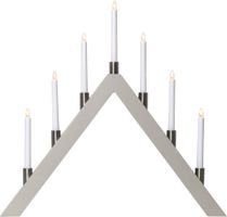Kerzenleuchter Tall - IP20, Beige, Warmweiss