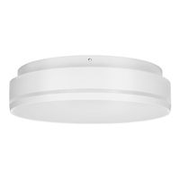 LED Sensor-Anbauleuchte STRIPE 270 Switch - 18/24W, 1800/2400lm, 3000/4000K, IP54, weiss, nicht dimmbar