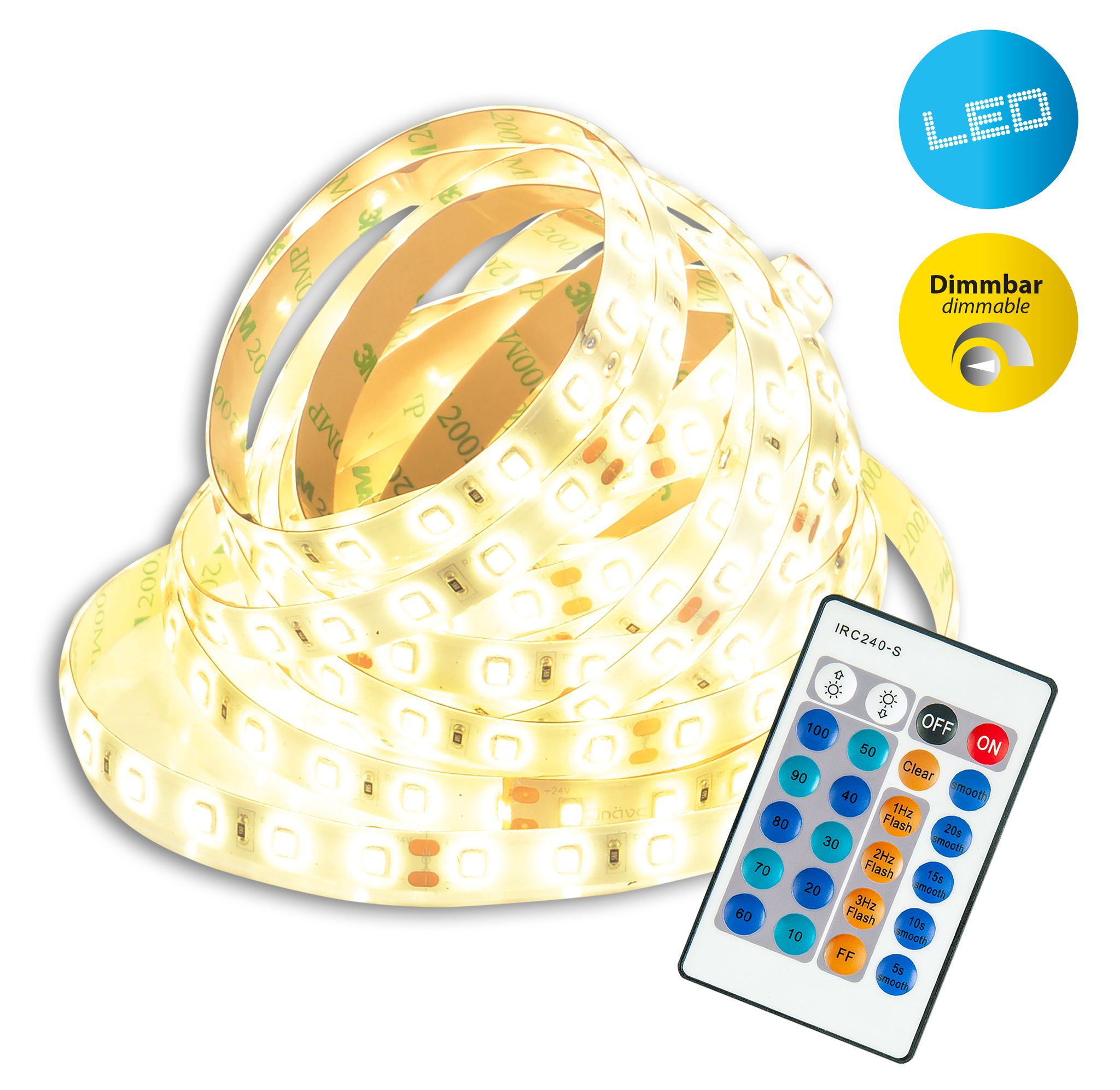 LED Stripe indoor 5m 5600lm - 500cm Länge , IP20