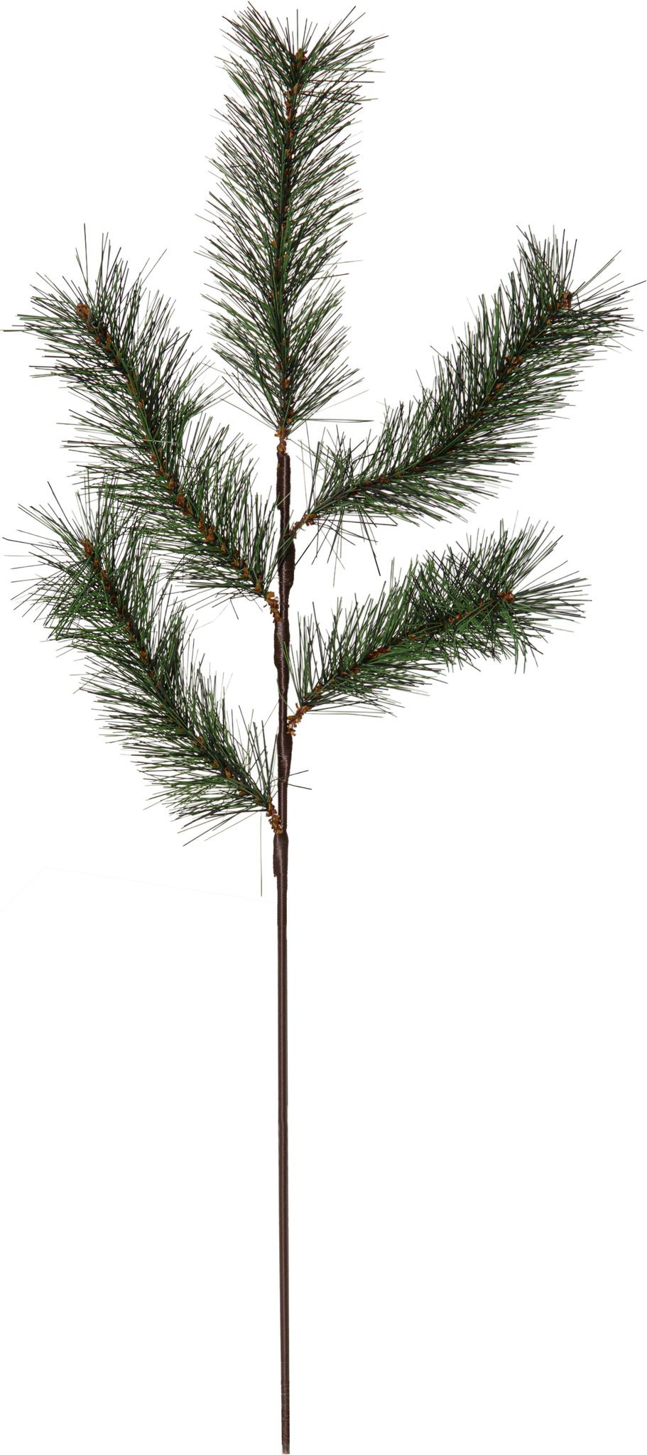 Dekorativer Zweig Tallis 30 p - Indoor, Grün, 65.00cm Höhe