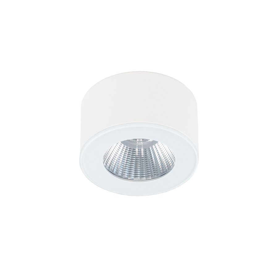 Spot LED Mille - 8W, 615lm, 3000K, IP44, CRI 80, 40°, weiss-matt , dimmbar, D=63mm, H=34mm