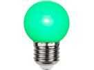 LED Leuchtmittel E27 G45 Outdoor Lighting - E27, Grün, 1W, 220-240VAC