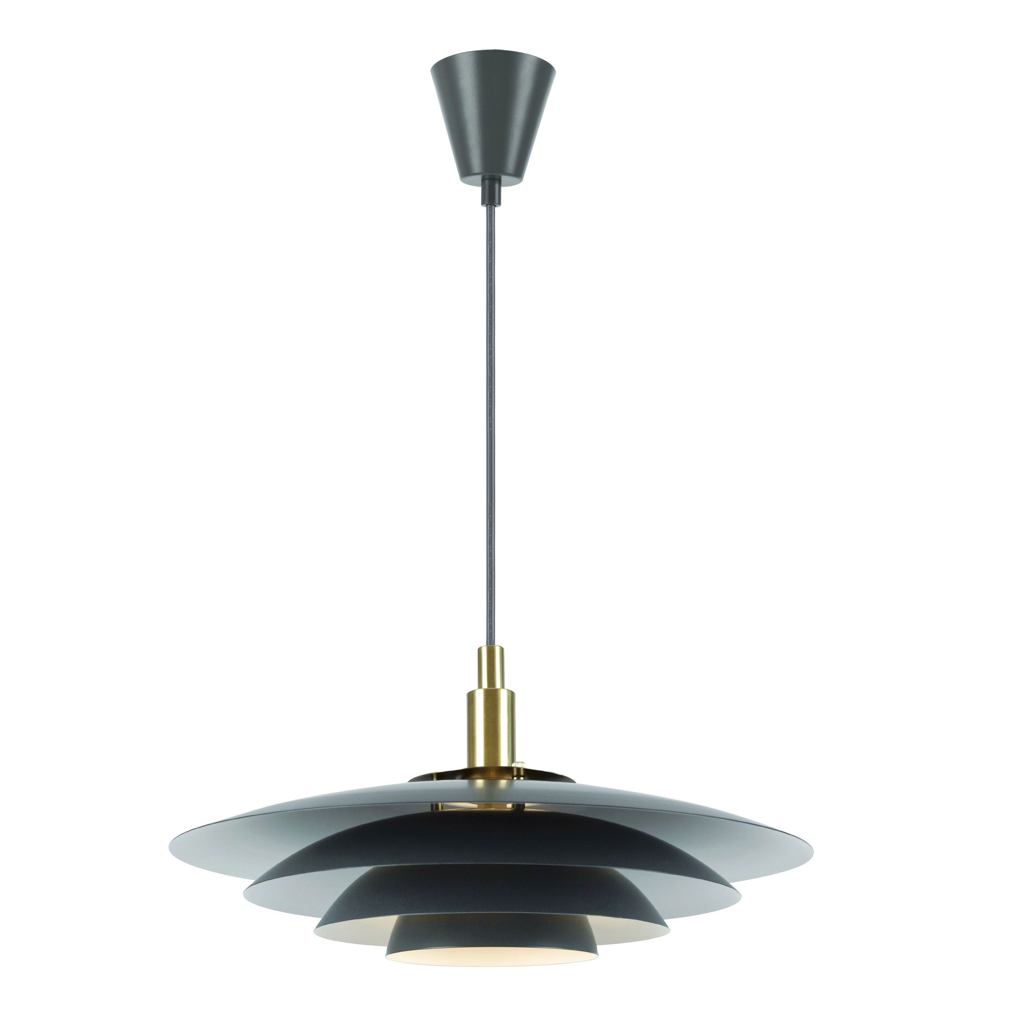 Bretagne 38, Pendelleuchte, Grau - G9, IP20, max.25W