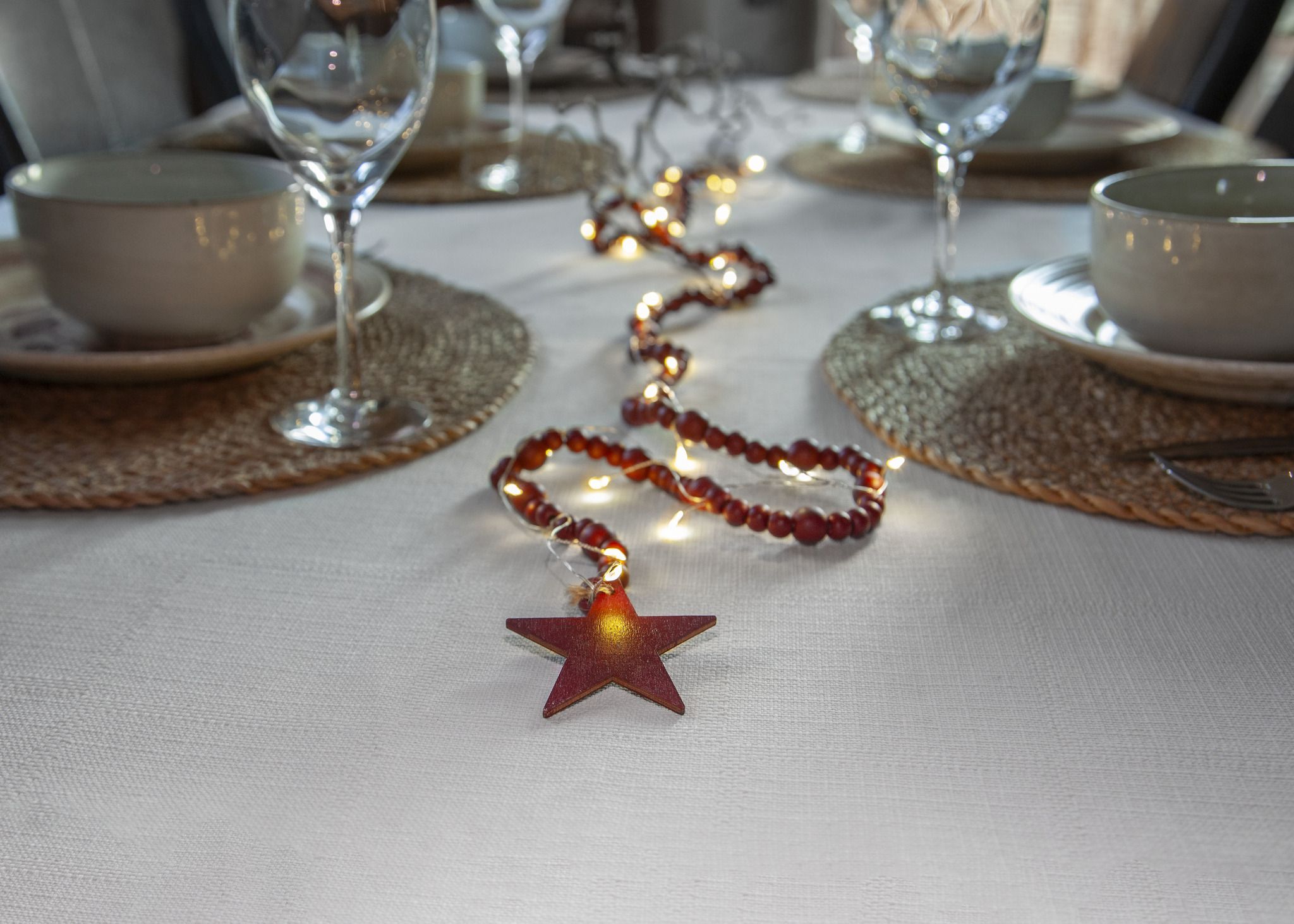 Lichterkette Beady - IP20, Warmweiss, 30 LED's, 150.00 cm