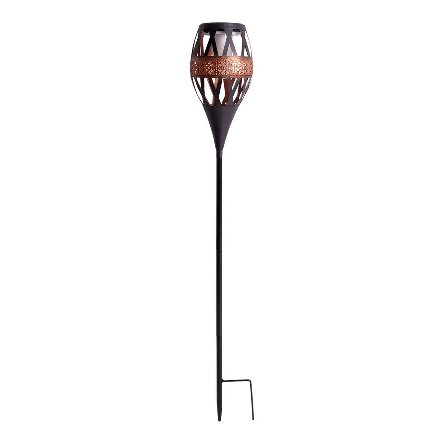 LED-Solar Erdspiess FLAMINIA - LED fest verbaut, IP44, Warmweiss