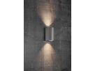 Canto maxi 2, Wandleuchte, Grau - GU10, max. 2x28W, IP44