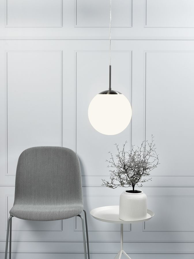 Café 30 - E27, max. 60W, IP20, opalweiss