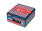 Alkaline Batterien 100er Vorteilspack 10x10 AAA - LR03/AAA Batterien 100er Box Retailverpackung
