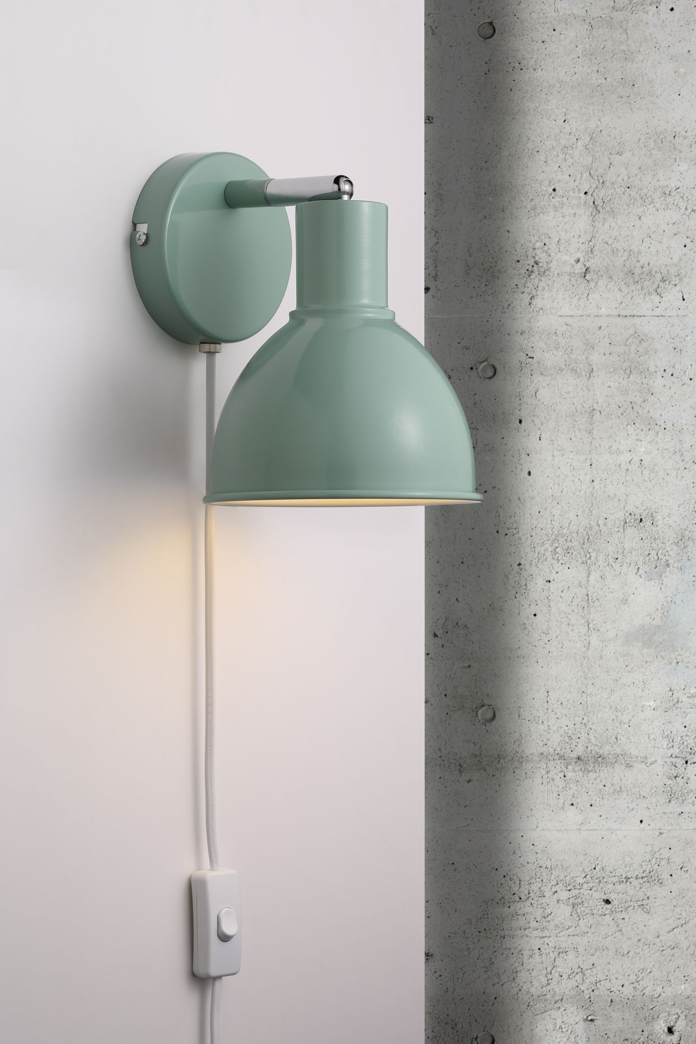 Wandleuchte POP (Grün) - E27, max. 18W, IP20, grün, nicht dimmbar, exkl. Leuchtmittel, L=190mm, B=190mm, H=200mm