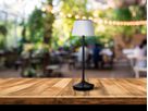 Solar-/ Akkutischleuchte EMMI - LED-Modul, 3W, IP44