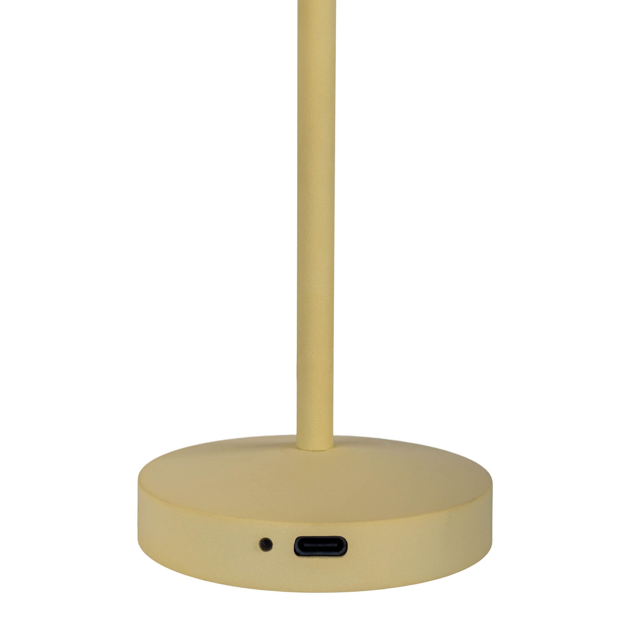 Akku- Tischleuchte GOMBA gelb 2er Set - LED-Modul, 1W, IP54