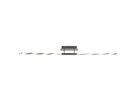 LED Deckenleuchte Twist - LED fest verbaut, 3000K, warmweiss