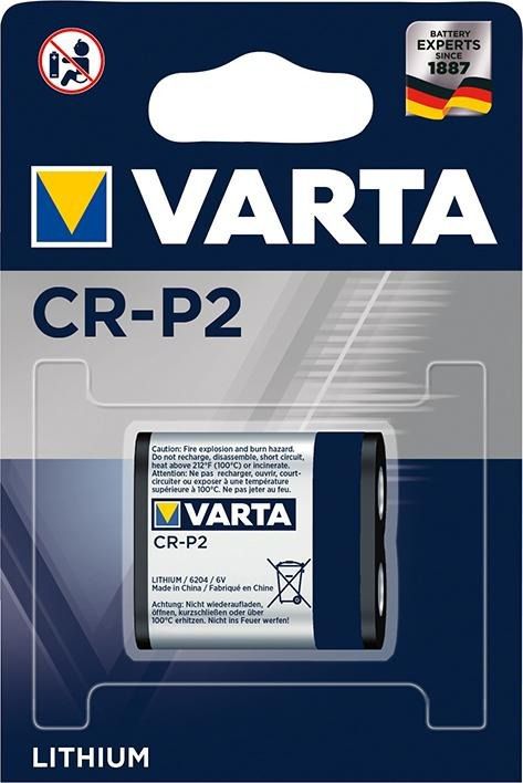Lithium Batterie CR P2 - 1er Blister