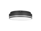 LED Not-Anbauleuchte STRIPE 270 Switch - 18/24W, 1800/2400lm, 3000/4000K, IP20, CRI 80, 110°, 1h Not,  anthrazit, nicht dim., D=270mm, H=67mm