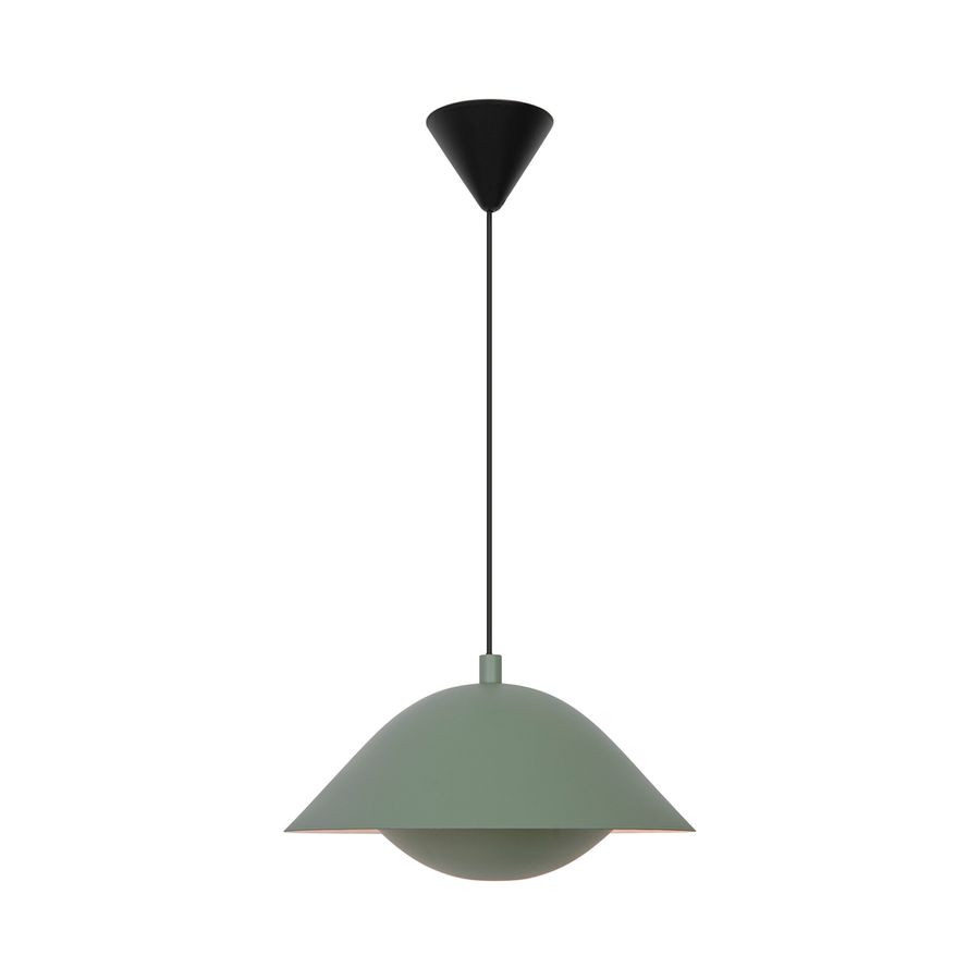 Pendelleuchte FREYA 35 - E27, max.40W, IP20, grün, dim. optional, exkl. Leuchtmittel, L=350mm, B=350mm, H=170mm, PL=2000mm