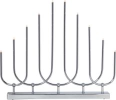 Kerzenleuchter Novum - IP20, Chrom, Warmweiss