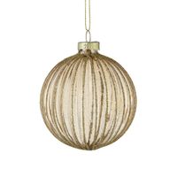 CHRISTBAUMKUGEL Ø80 TAUPE FANORE - CHRISTBAUMKUGEL Ø80 TAUPE FANORE