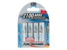 NiMH Akku Mignon AA 2100 mAh maxE - 4er Blister