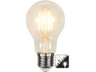 LED Leuchtmittel E27 A60 Sensor clear - E27, 350lm, 2100K, 4.2W, 230V
