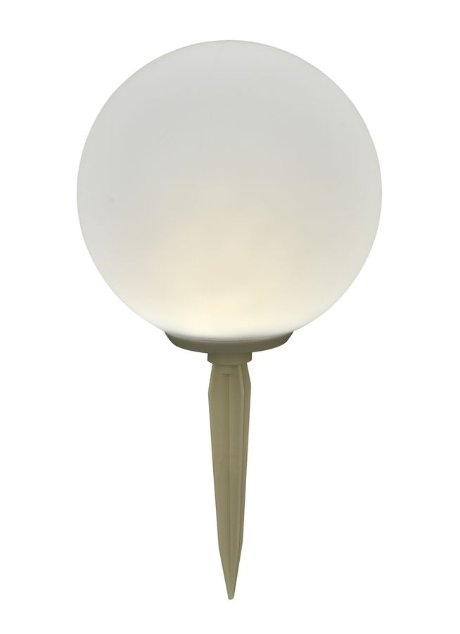 24V Kugel ø20cm - 24V DC, 2.8W, 235lm, 3000K, 67IP, weiss-opal