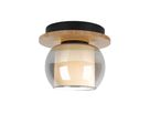 1er Wand-/Deckenspot TEXAS smokey - E27, IP20, 230V