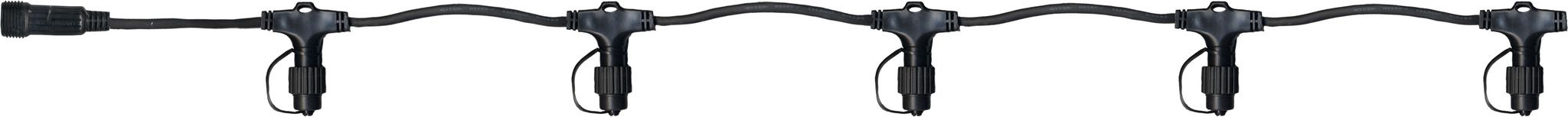 System 24 Extra, Stem Cable, 1500cm - Schwarz, mit 5 Schraubverbindungen