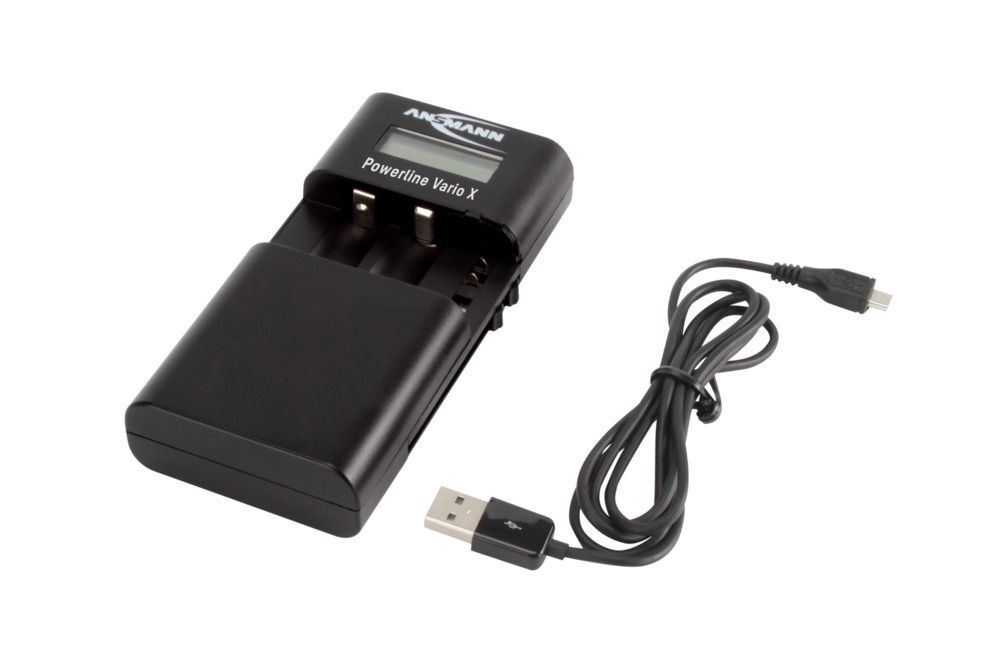 Lithium-Ladegerät Powerline Vario X - Universal-Ladegerät für Lithium Akkupacks & NiMH Akkus