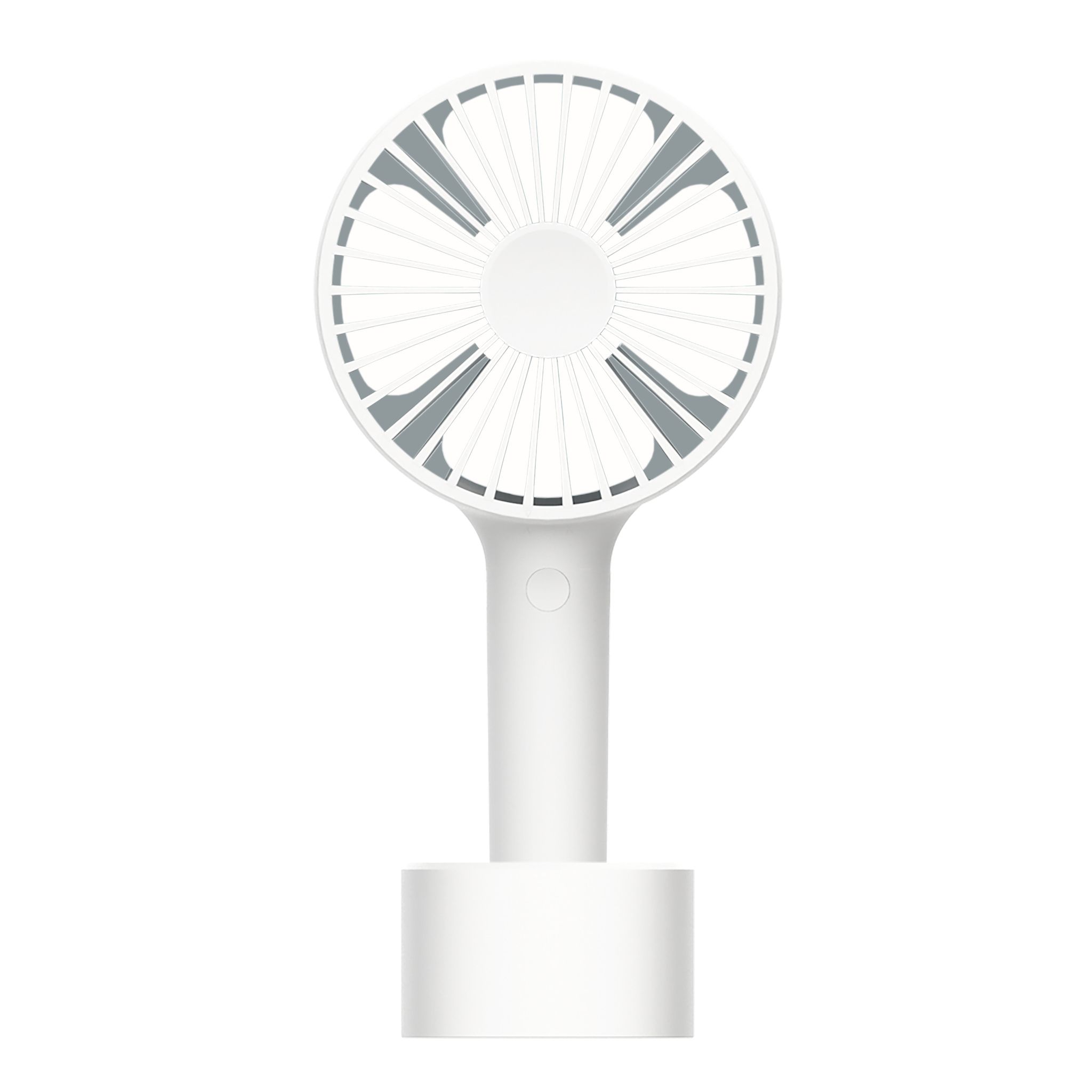 Ventilatore a mano - 2000mAh, inkl. USB-C Kabel, Handschlaufe, Standfuss