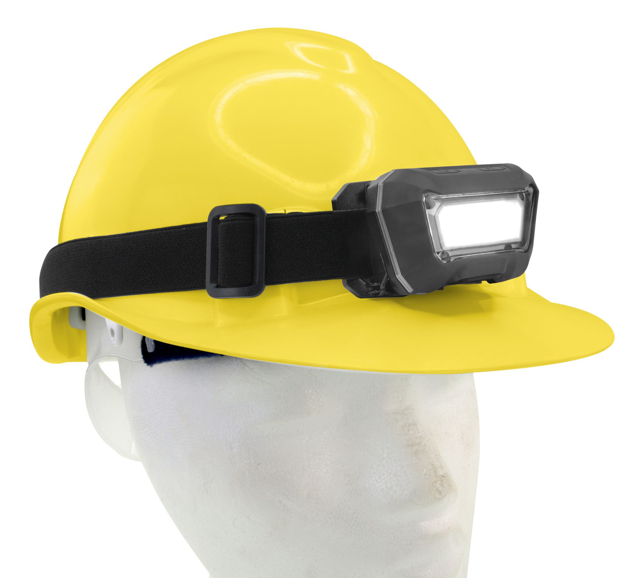 LED Profi-Stirnlampe HD280RS - 3.7V DC (USB) 3W, 280lm, IP65, max. 9h, 21m, L=78.4mm, B=47.4mm, H=45.9mm