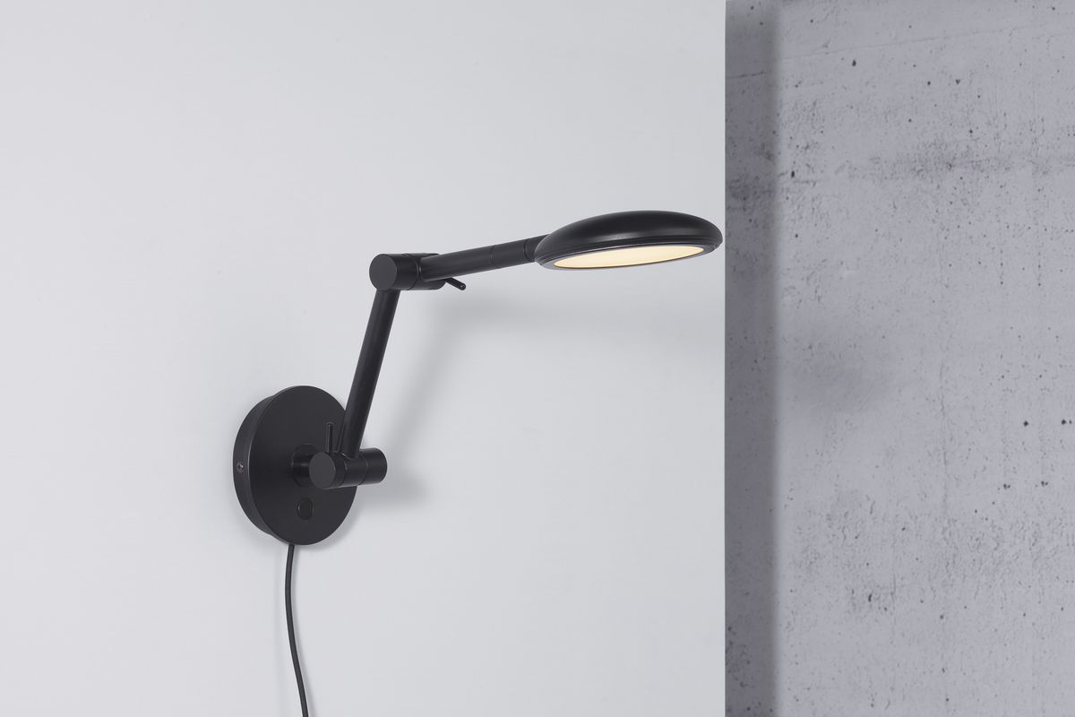 Bend, Wandleuchte, Schwarz - IP20, LED Modul