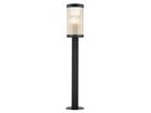 Wegleuchte COUPAR - 1xE27 (exklusiv), max.25W, IP54, schwarz, dimmbar (optional Leuchtmittel), D=145mm, H=800mm