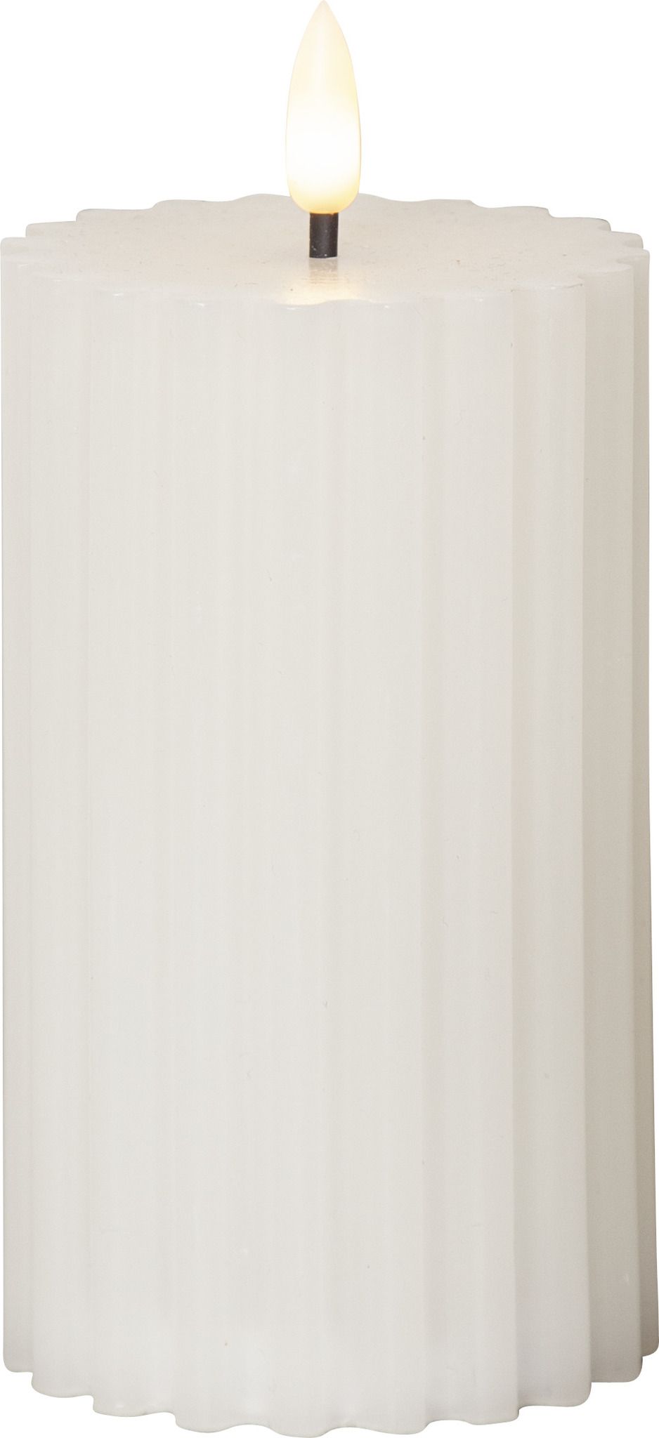 LED Pillar Kerze Flamme Stripe - IP20, Warmweiss, 1 LED's