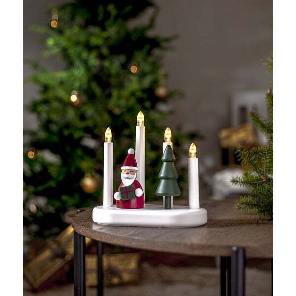 Kerzenhalter Santa - IP20, LED