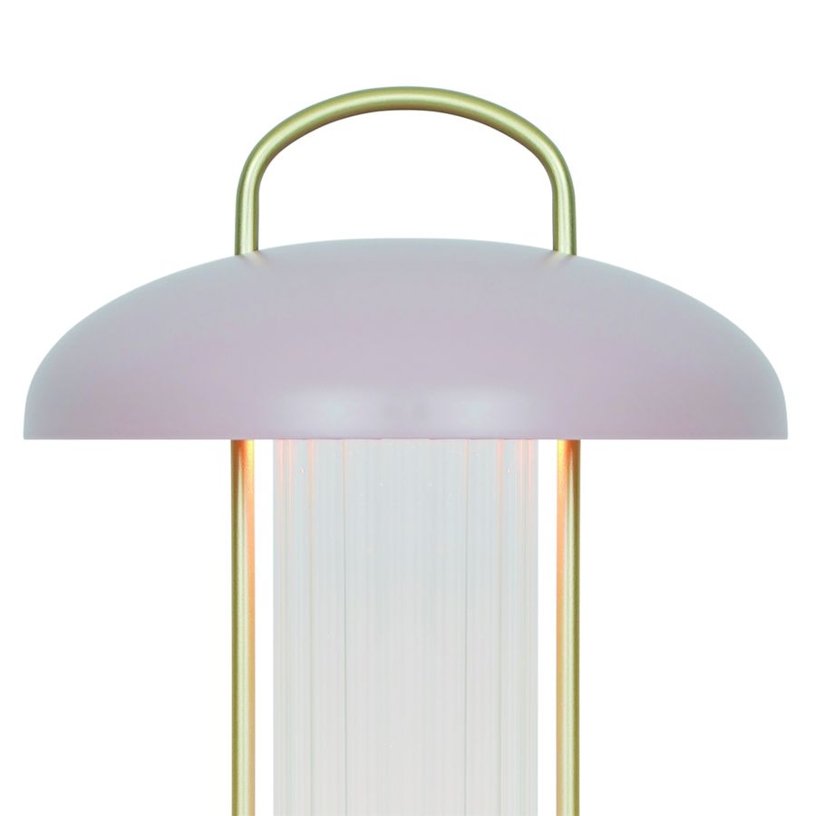 Akku Tischleuchte Mirano Dusty Rose - LED-Modul, 3000K, 150Lm, IP20