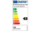 LED DALI-Pendelleuchte GLOS Up&Down (3000K) - 50W, 6250lm, 3000K, IP20, CRI83, 120°/45°, weiss-matt, DALI dim., L=1171mm, B=38mm, H=66mm,PL=1500mm