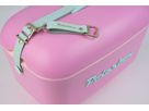 Polarbox Retro Cooler Bubblegum Pink - Cyan 12l - Kühlbox, 12l, Vintage Design